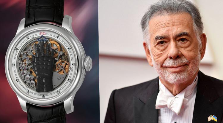 <p><span style="color:#B22222"><em><strong>"The Godfather" serisiyle dünya sinema tarihine adını altın harflerle yazdıran dünyaca ünlü yönetmen Francis Ford Coppola, uzun yıllardır biriktirdiği saat koleksiyonunun önemli parçalarından birini yaşadığı maddi zorluklar nedeniyle satışa çıkardı. İlk başta yaklaşık 1 milyon dolar değer biçilen özel tasarım saat, rekor fiyata alıcı buldu.</strong></em></span></p>
