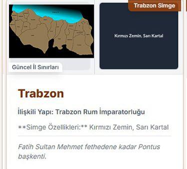 <p><span style="color:#B22222"><strong>TRABZON </strong></span></p>
