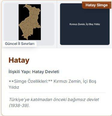 <p><span style="color:#B22222"><strong>HATAY</strong></span></p>
