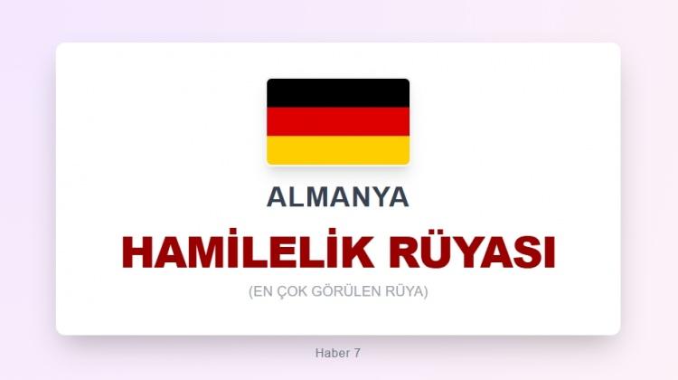 <p><span style="color:#B22222"><strong>ALMANYA</strong></span></p>
