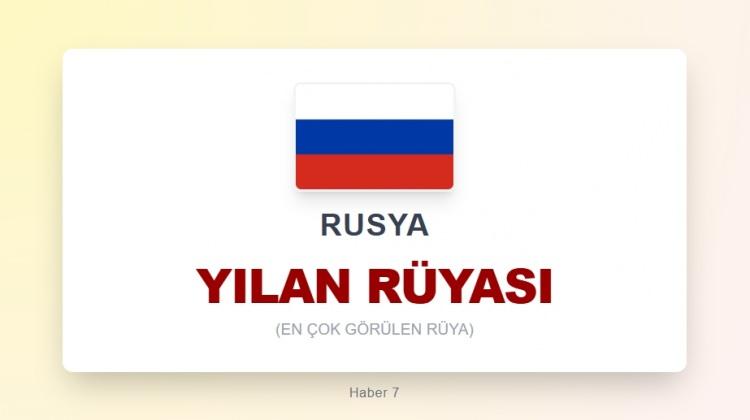 <p><span style="color:#B22222"><strong>RUSYA</strong></span></p>
