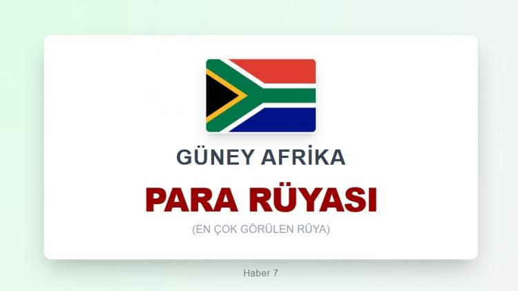 <p><span style="color:#B22222"><strong>G&Uuml;NEY AFRİKA</strong></span></p>
