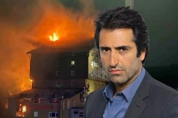 <p>Hayatını kaybeden vatadandaşların olduğu yanan otelin hemen yanında kızıyla konaklayan Mahsun Kırmızıg&uuml;l'de vardı.</p>
