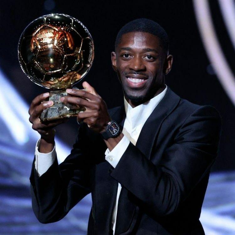 <p>Ayrıca Dembele, Ballon d'Or &ouml;d&uuml;l&uuml;n&uuml;n de sahibi olmuştu.</p>
