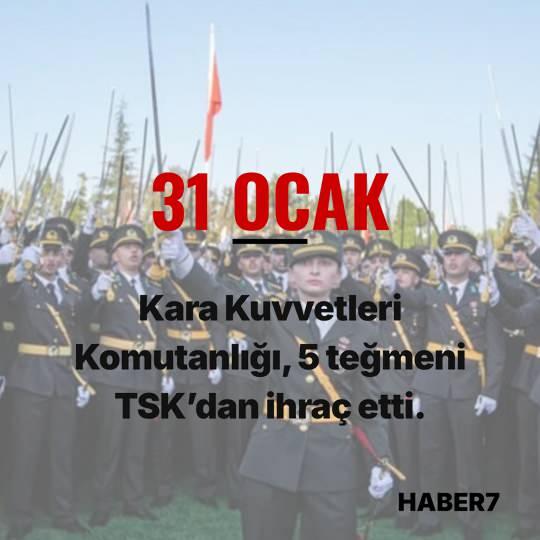 <p><span style="color:#B22222"><strong>31 OCAK&nbsp;</strong></span></p>
