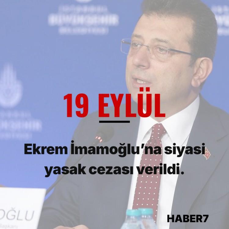 <p><span style="color:#B22222"><strong>19 EYL&Uuml;L</strong></span></p>
