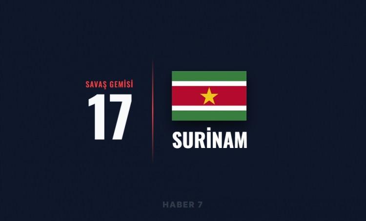 <p><span style="color:#B22222"><strong>SURİNAM</strong></span></p>

