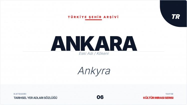 <p><span style="color:#B22222"><strong>ANKARA</strong></span></p>
