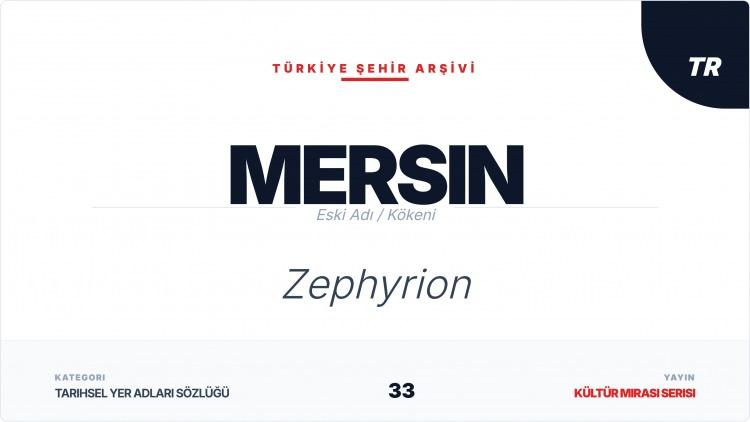 <p><span style="color:#B22222"><strong>MERSİN</strong></span></p>
