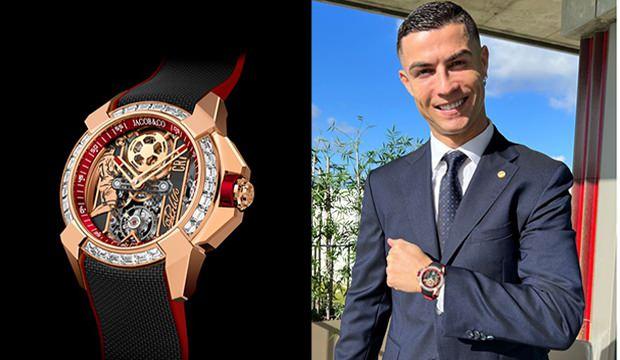 <p><span style="color:#B22222"><strong>JACOB&CO CR7&nbsp;</strong></span></p>

<p>&nbsp;</p>

<p><span style="color:#B22222"><strong>1.3 MİLYON DOLAR&nbsp;</strong></span></p>
