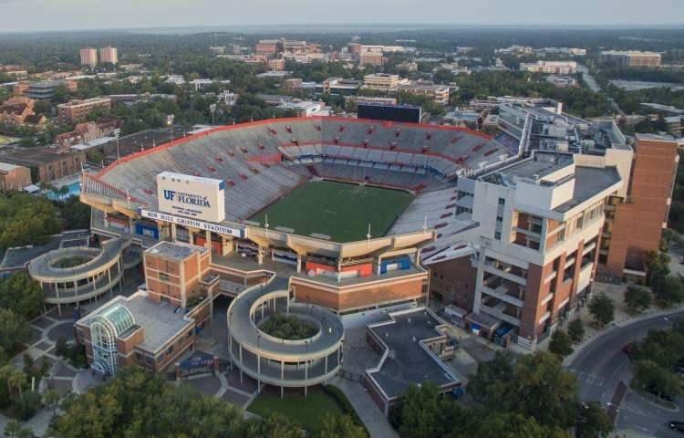 <p><span style="color:inherit"><strong><span style="color:rgb(178, 34, 34)">18)&nbsp;&nbsp;BEN HILL GRIFFIN STADIUM&nbsp;&nbsp;</span>|&nbsp; Florida</strong></span></p>

<p>&nbsp;</p>
