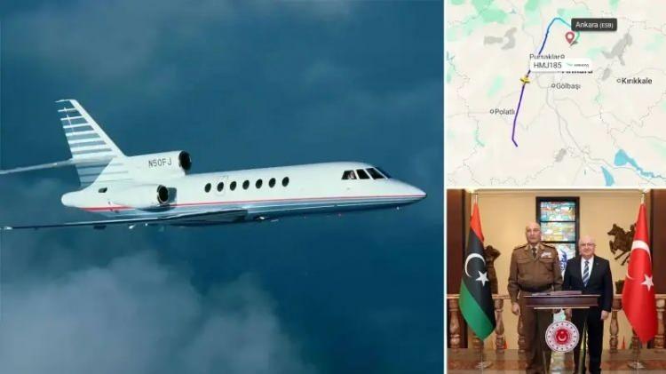 <p><span style="color:#B22222"><strong>U&ccedil;ak:</strong></span> Dassault Falcon 50</p>
