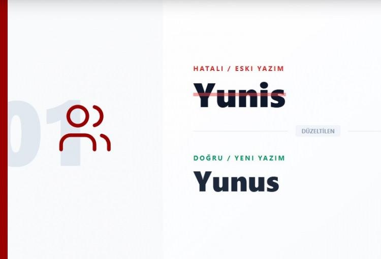 <p><span style="color:#B22222"><strong>YUNİS</strong></span></p>
