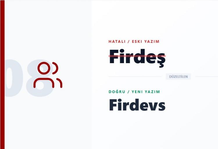 <p><span style="color:#B22222"><strong>FİRDEŞ</strong></span></p>
