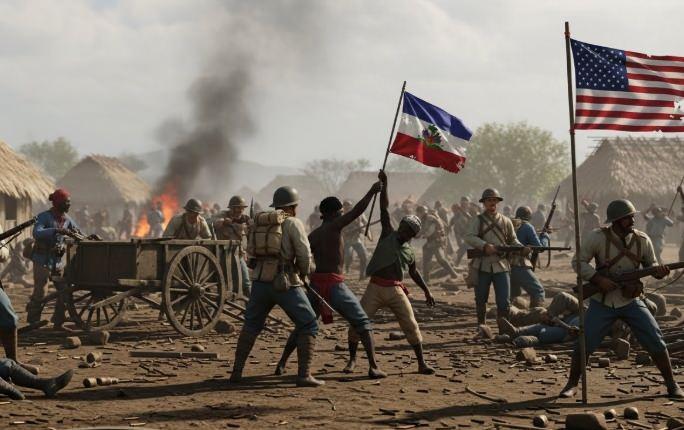 <p><strong><span style="color:#B22222">6)&nbsp; HAİTİ İŞGALİ</span>&nbsp; &nbsp;|&nbsp; 1915</strong></p>
