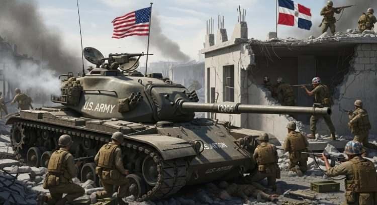 <p><strong><span style="color:#B22222">7)&nbsp; DOMİNİK CUMHURİYETİ M&Uuml;DAHALESİ&nbsp;</span> &nbsp;|&nbsp; 1965</strong></p>
