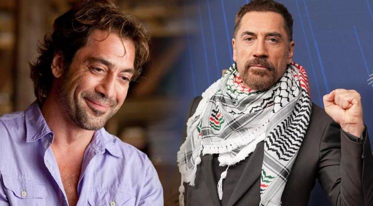 D&uuml;nyaca &uuml;nl&uuml; akt&ouml;r Javier Bardem Gazze'ye destek verdiği i&ccedil;in kara listeye alındı!