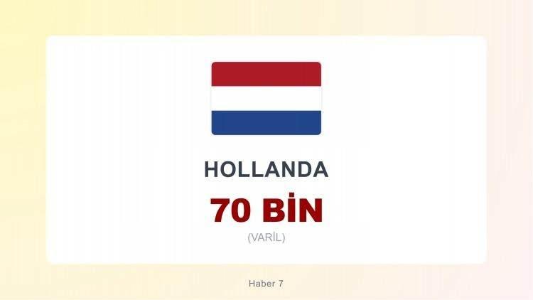 <p><span style="color:#B22222"><strong>49)&nbsp; HOLLANDA</strong></span></p>

<p>&nbsp;</p>
