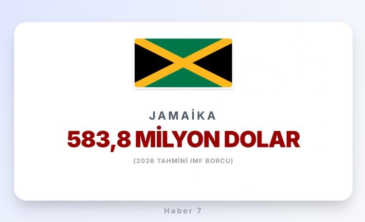 <p><span style="color:#B22222"><strong>26)&nbsp; JAMAİKA</strong></span></p>
