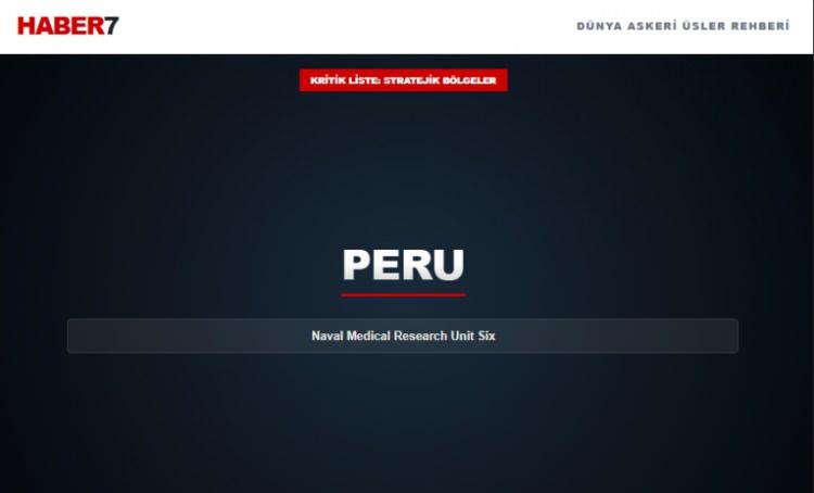 <p><span style="color:#B22222"><strong>PERU&nbsp;</strong></span></p>
