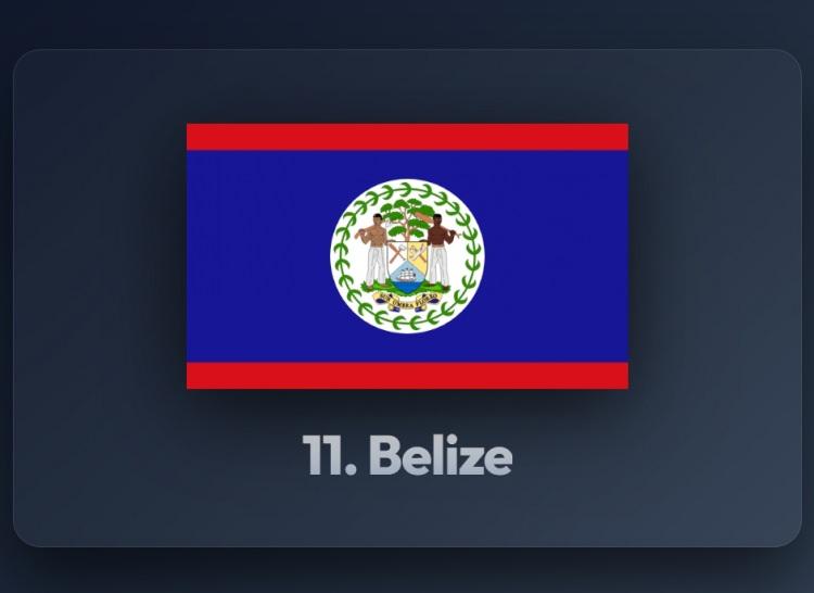 <p><span style="color:#B22222"><strong>11)&nbsp; BELİZE</strong></span></p>
