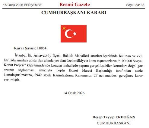 Milyonlar bu haberi bekliyordu! TOKİ'ler İstanbul'da hangi il&ccedil;eye yapılacak? Resmi Gazete'de duyuruldu...