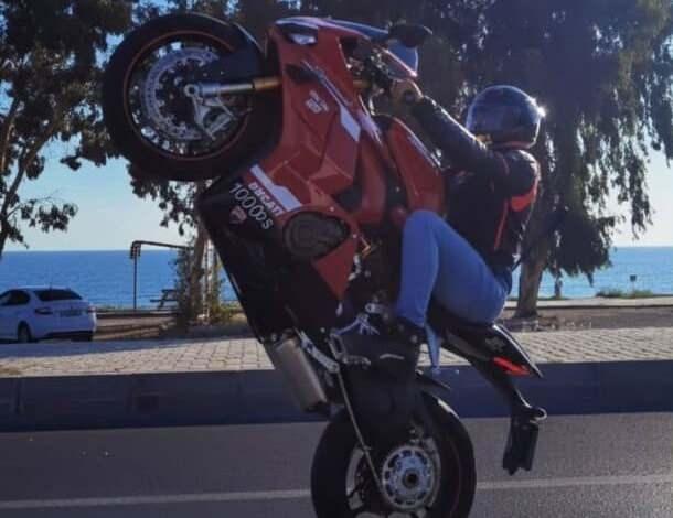 Motosiklet videoları ile tanınan fenomenin sonu acı oldu