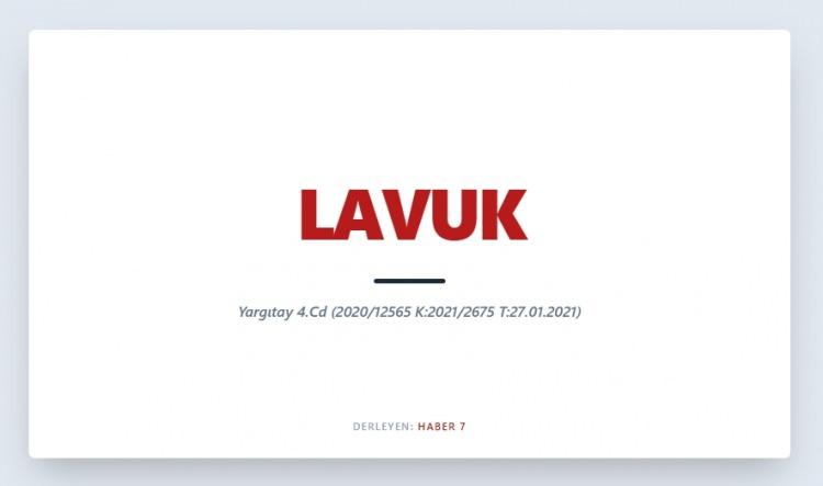 <p><span style="color:#B22222"><strong>LAVUK</strong></span></p>
