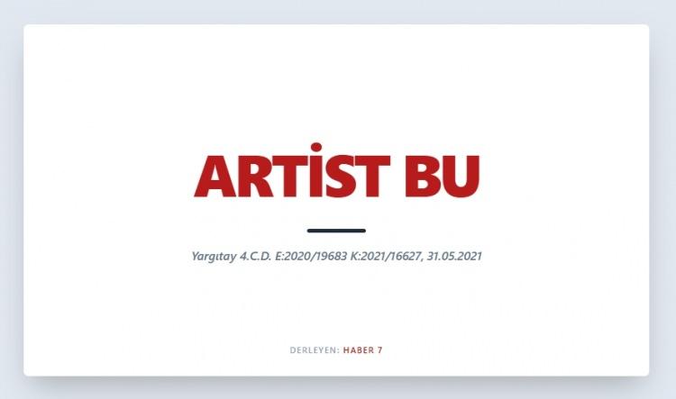 <p><span style="color:#B22222"><strong>ARTİST BU</strong></span></p>
