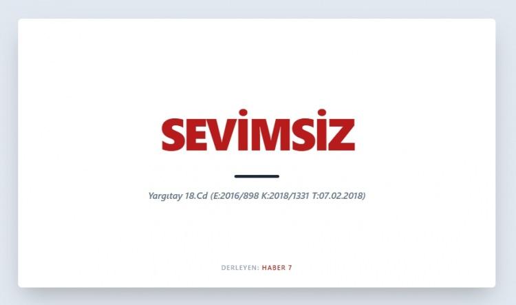 <p><span style="color:#B22222"><strong>SEVİMSİZ</strong></span></p>
