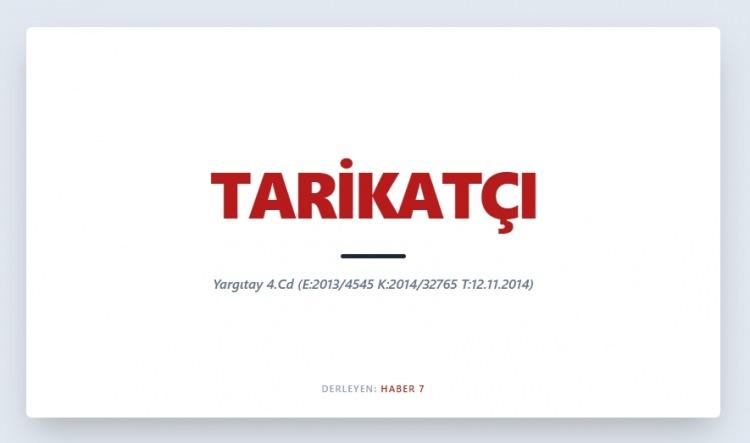 <p><span style="color:#B22222"><strong>TARİKAT&Ccedil;I</strong></span></p>
