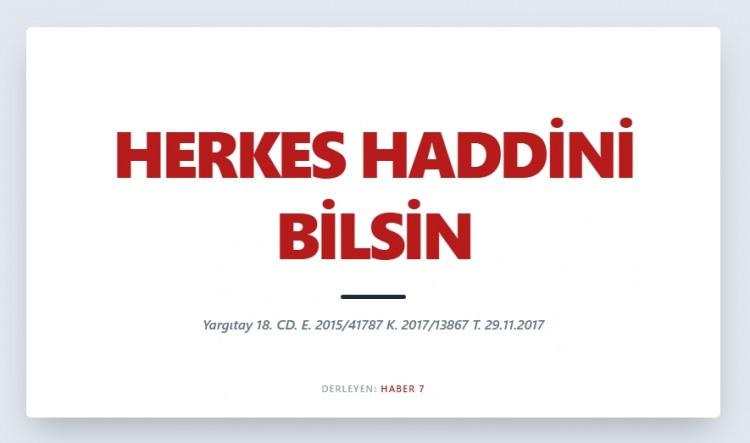 <p><span style="color:#B22222"><strong>HERKES HADDİNİ BİLSİN</strong></span></p>
