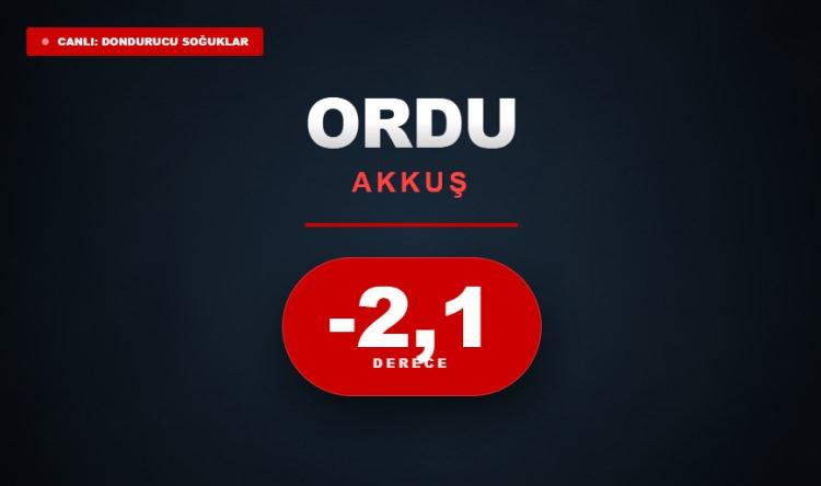 <p><strong>ORDU&nbsp;</strong></p>

