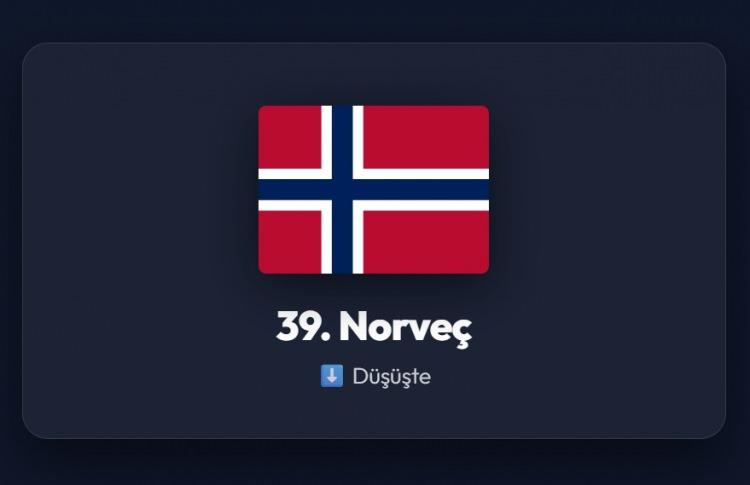 <p><span style="color:#B22222"><strong>39)&nbsp; NORVE&Ccedil;</strong></span></p>
