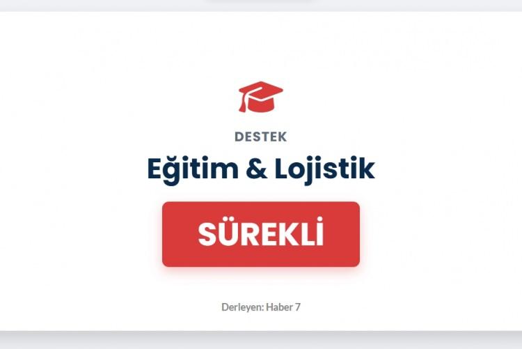 <p><span style="color:#B22222"><strong>EĞİTİM VE LOJİSTİK</strong></span></p>
