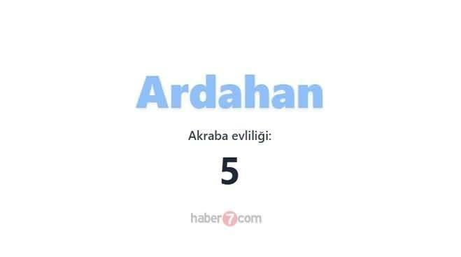 <p><span style="color:#B22222"><strong>ARDAHAN</strong></span></p>
