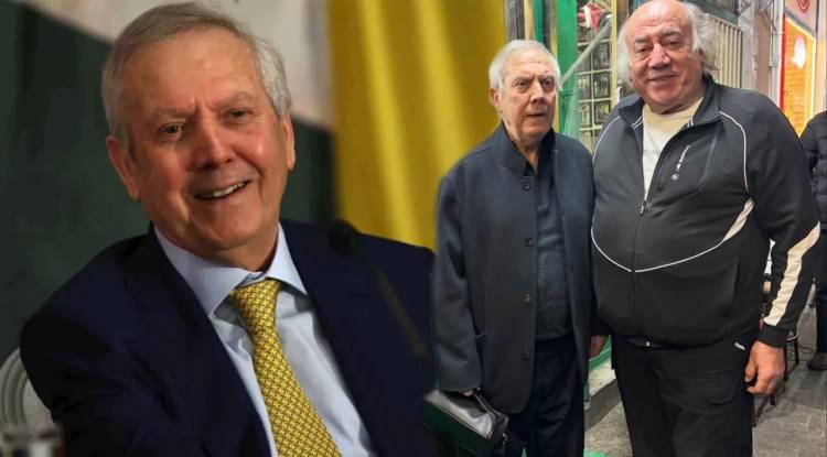 <p><span style="color:#B22222"><em><strong>Aziz Yıldırım, Bursa ziyareti sırasında kentin y&ouml;resel lezzetlerini tatmak i&ccedil;in uğradığı bir kebap&ccedil;ıda &ccedil;ekilen fotoğrafları ile g&uuml;ndem oldu. Yıldırım'ın yaklaşık 100 bin TL değerindeki ceket ile ayakkabıdan oluşan kombini sosyal medyada &ccedil;ok konuşuldu.</strong></em></span></p>
