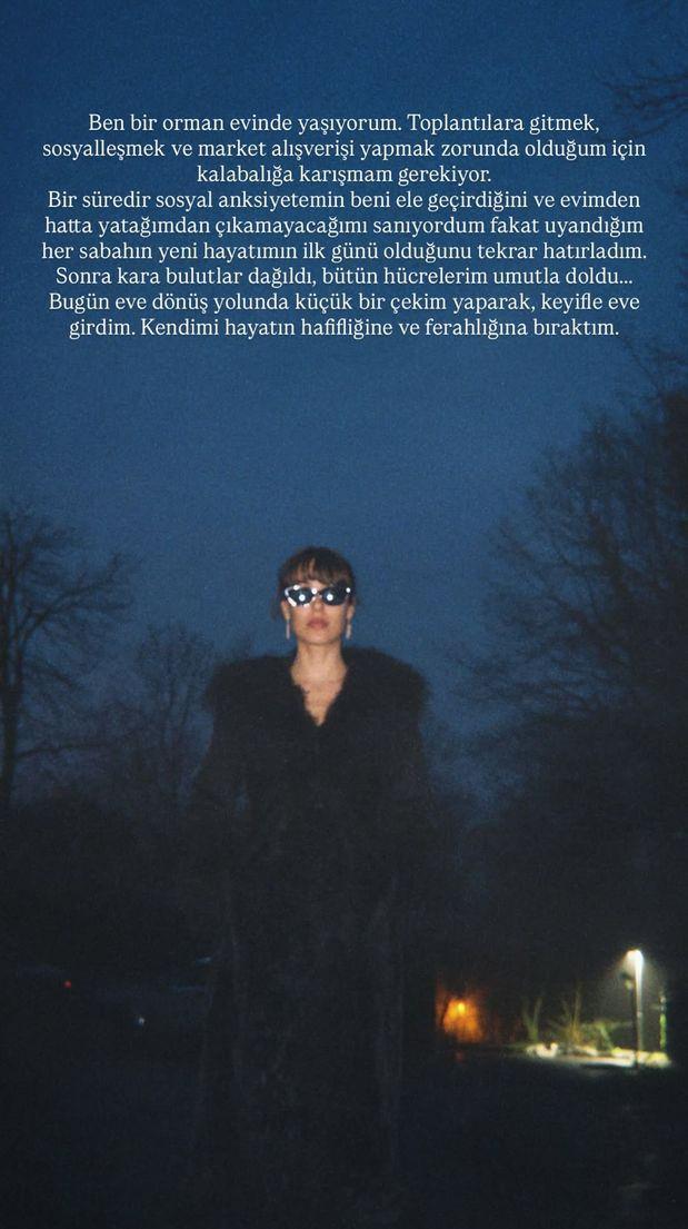 <p><em><strong>Dilan &Ccedil;i&ccedil;ek Deniz'in o paylaşımı;</strong></em></p>
