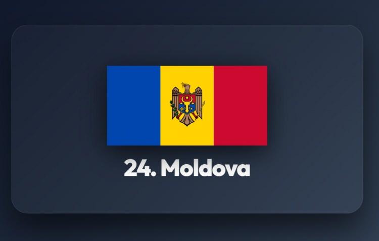 <p><span style="color:#B22222"><strong>24)&nbsp; MOLDOVA</strong></span></p>
