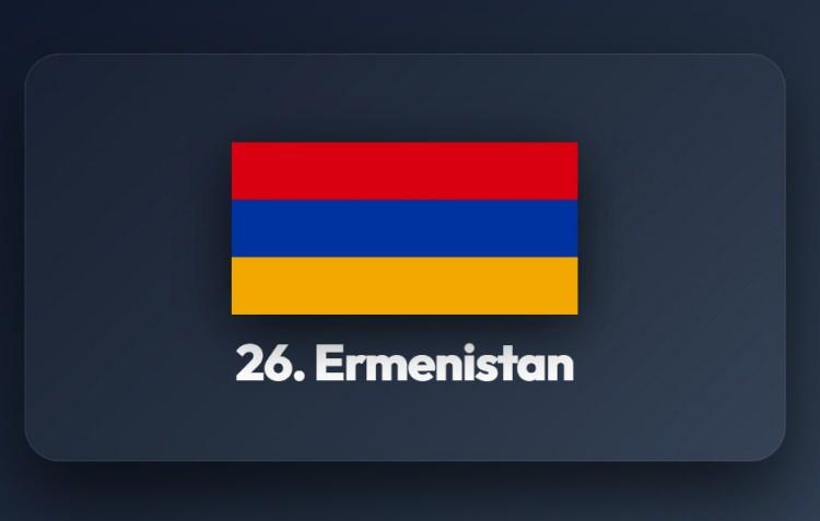 <p><span style="color:#B22222"><strong>26)&nbsp; ERMENİSTAN</strong></span></p>
