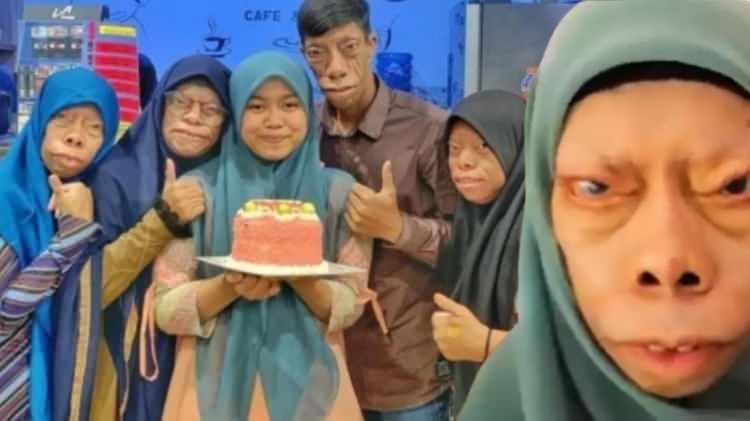 "Kertenkele Ailesi" lakaplı Endonezyalı aile sosyal medyada g&uuml;ndem oldu!