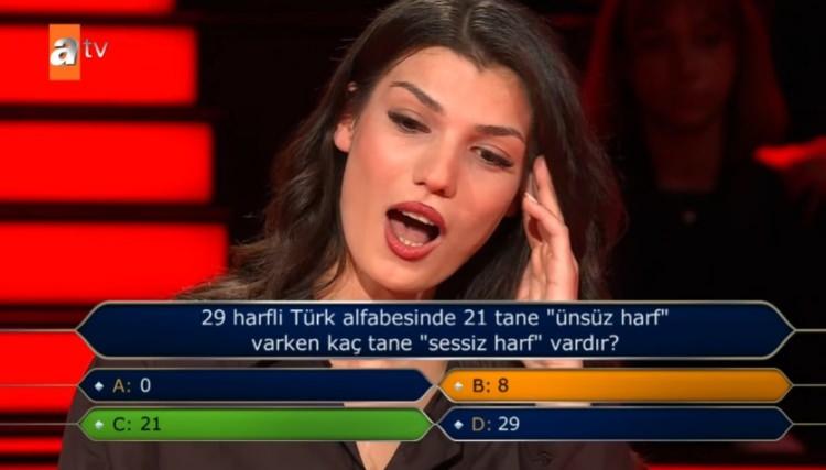 <p><strong>Ancak doğru yanıt "C- 21" olacaktı.</strong></p>
