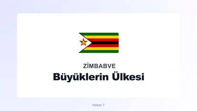 <p><span style="color:#B22222"><strong>ZİMBABVE</strong></span></p>
