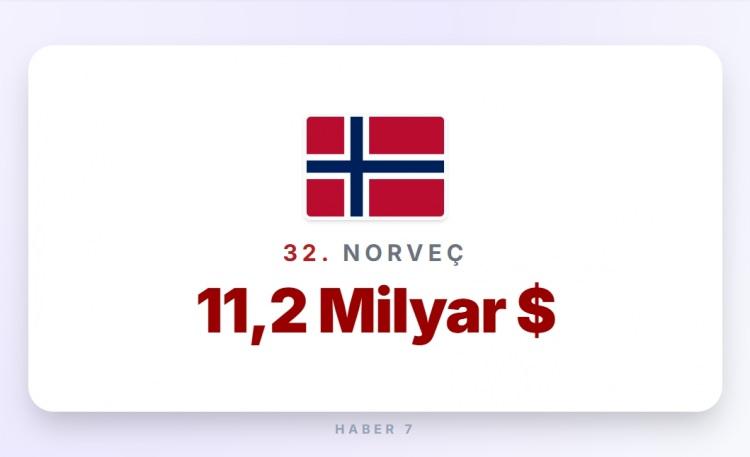 <p><span style="color:#B22222"><strong>32)&nbsp; NORVE&Ccedil;</strong></span></p>
