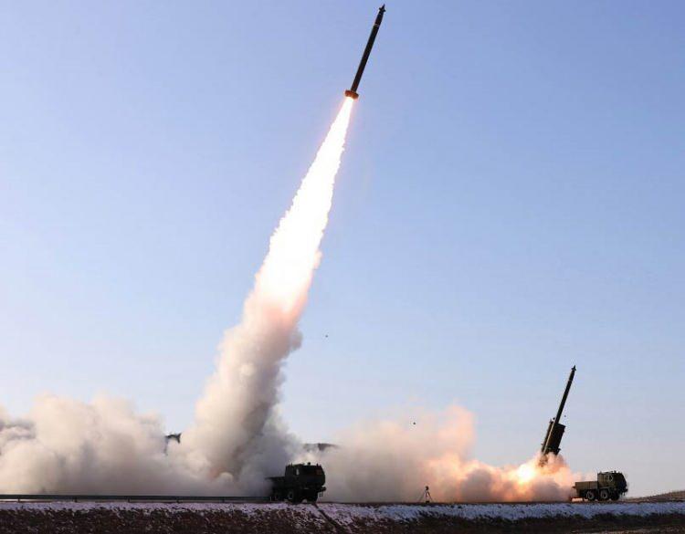 Kuzey Kore roketleri ateşledi: İşte Kim Jong-Un'un yeni oyuncağı