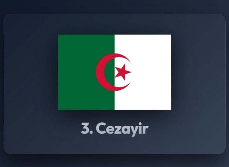 <p><span style="color:#B22222"><strong>3)&nbsp; CEZAYİR</strong></span></p>
