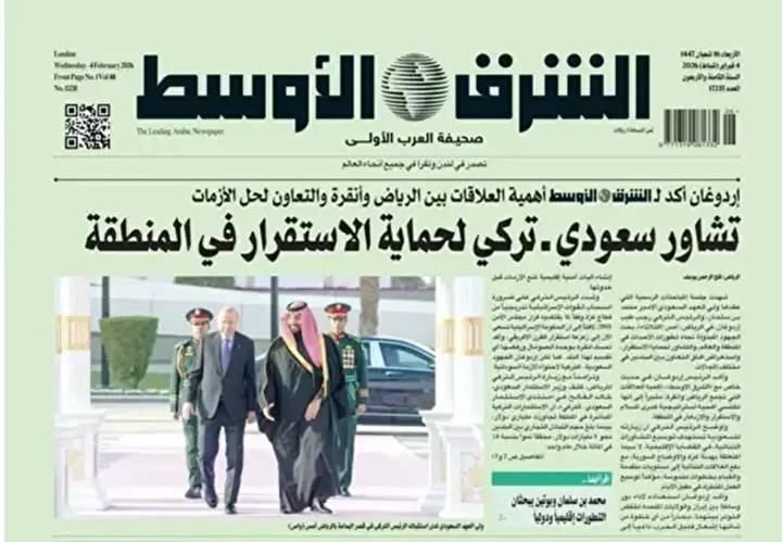 Arap basınında T&uuml;rkiye r&uuml;zgarı: "B&ouml;lgesel dengelerin vazge&ccedil;ilmez akt&ouml;r&uuml;" 