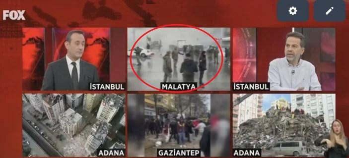 <p><strong>EKRANDAKİ ASKERLERİ DE G&Ouml;RMEDİLER</strong></p>

<p>Amerikan sermayeli FOX TV&rsquo;de Nasuh Mahruki&rsquo;nin katıldığı programda askerin sahada olmadığı yalanı dillendirildi. ABD sermayeli FOX Tv canlı yayınında eski AKUT Başkanı Nasuh Mahruki, askerin sahaya inmediği yalanını dillendirdi. Mahruki, &ldquo;Bizim koskoca T&uuml;rk ordumuz var. Tecr&uuml;beli. Niye onlar &ccedil;ıkmıyor sahaya? Onların da sahaya &ccedil;ıkması gerekiyor.&rdquo; dedi.</p>

<p>Sunucu Burak Birsen, &ldquo;İşte onu merak ediyorlar. Neden şu an T&uuml;rk Silahlı Kuvvetleri b&ouml;yle bir vazifeyi &uuml;stlenmiyor&rdquo; s&ouml;zleriyle destek verdi. Mahruki, yalanını ş&ouml;yle s&uuml;rd&uuml;rd&uuml;: &ldquo;Emir komuta beklemeden direkt &ccedil;ıkardı TSK. &Ccedil;&uuml;nk&uuml; yasasında vardı. Onun hazırlığını da yapardı. Şimdi h&uuml;k&uuml;met direktif vermeyince oturuyor yerinde. Eminim onlar da &ccedil;ok sinir harbi i&ccedil;erisinde i&ccedil;leri i&ccedil;lerini yiyordur &lsquo;biz niye burada oturuyoruz ki&rsquo; diye.&rdquo;</p>

<p>Oysa Mahruki bu s&ouml;zleri sarf ederken, ekrana verilen Malatya&rsquo;ya ilişkin g&ouml;r&uuml;nt&uuml;lerde askerin sahada olduğu g&ouml;r&uuml;l&uuml;yordu.</p>
