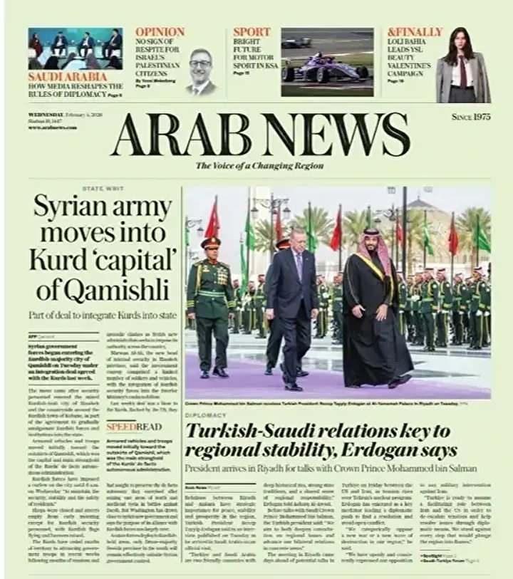 Arap basınında T&uuml;rkiye r&uuml;zgarı: "B&ouml;lgesel dengelerin vazge&ccedil;ilmez akt&ouml;r&uuml;" 