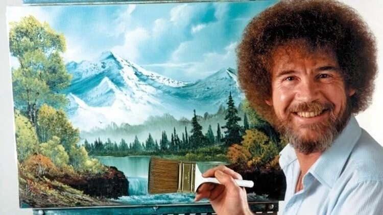 <p><strong>Efsane televizyon ressamı <span style="color:#0000CD">'Bob Ross'un</span> 1980 ve 90'lı yıllar arasında yayınlanan<span style="color:#0000CD"> 'The Joy of Painting' </span>programında canlı yayında yaptığı eserleri, ABD'de g&ouml;r&uuml;c&uuml;ye &ccedil;ıktı.</strong></p>
